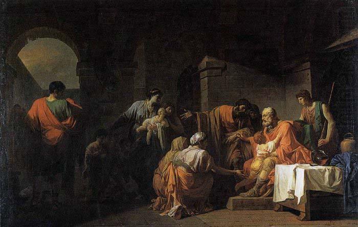 unknow artist Belisarius Receiving Hospitality from a Peasant Who Had Served under Him china oil painting image